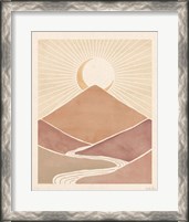 Framed Mid Century Landscape II