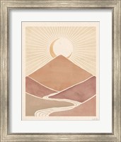 Framed Mid Century Landscape II