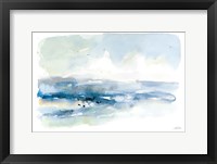 Framed Shoreline Blues I