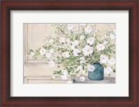 Framed White Bouquet