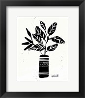 Framed Botanical Sketches VI