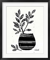 Framed Botanical Sketches VII