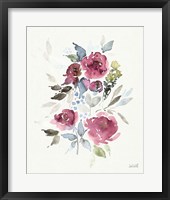 Soft Bouquet I Framed Print
