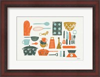 Framed Retro Kitchen I