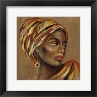 Framed African Beauty I