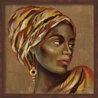 Framed African Beauty I