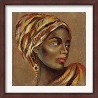 Framed African Beauty I