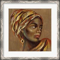 Framed African Beauty I