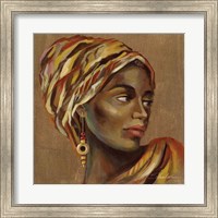 Framed African Beauty I