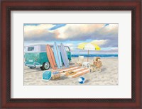 Framed Beach Ride II