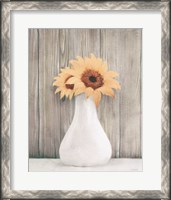 Framed Farmhouse Sunflowers