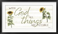 Framed With God All Things Are Possible