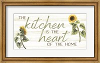 Framed Kitchen is the Heart of the Home