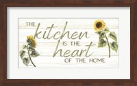 Framed Kitchen is the Heart of the Home