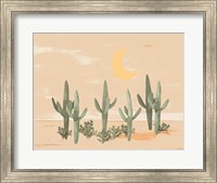 Framed Desert Moon II