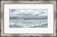 Framed Three Sailboats