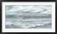 Framed Three Sailboats