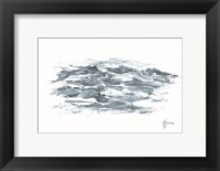 Framed Turbulent Waters I