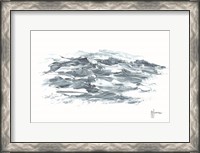 Framed Turbulent Waters I