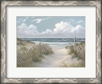 Framed Pathway Through the Dunes