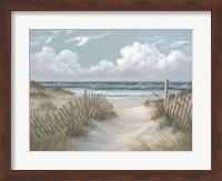 Framed Pathway Through the Dunes