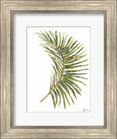 Framed Palm Frond Vibrant