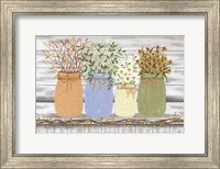 Framed Country Flowers