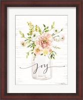 Framed Joy Floral