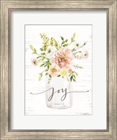 Framed Joy Floral