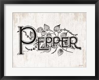 Framed Pepper