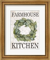 Framed Farmhouse Kitchen