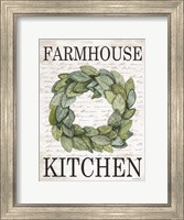 Framed Farmhouse Kitchen