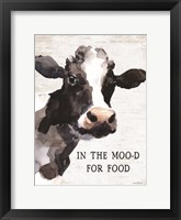 Framed In the Moo-d for Food