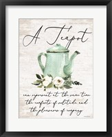 Framed Teapot