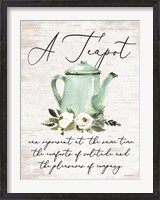 Framed Teapot