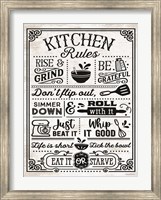 Framed Kitchen Rules