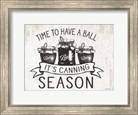 Framed Canning Season