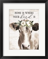 Framed Home is Where Your Herd Is