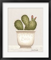 Framed Prickly Pear Cactus