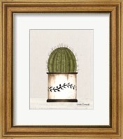 Framed 'Round Cactus' border=