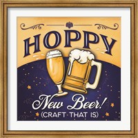 Framed Hoppy New Beer!