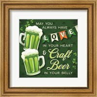 Framed Craft Beer in Your Belly