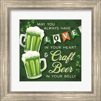 Framed Craft Beer in Your Belly