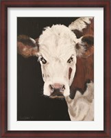 Framed Portrait of a Hereford