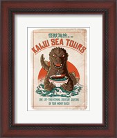 Framed Kaiju Sea Tours