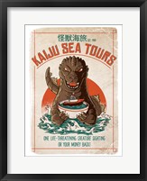 Framed Kaiju Sea Tours