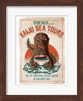 Framed Kaiju Sea Tours