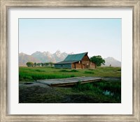 Framed Wyoming Summer