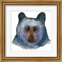 Framed Black Bear