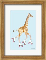 Framed Giraffe Joy Ride II